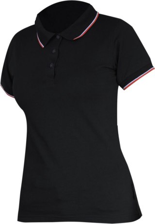 Koszulka polo damska 190g/m2, czarna, "2xl", ce, lahti Lahti Pro