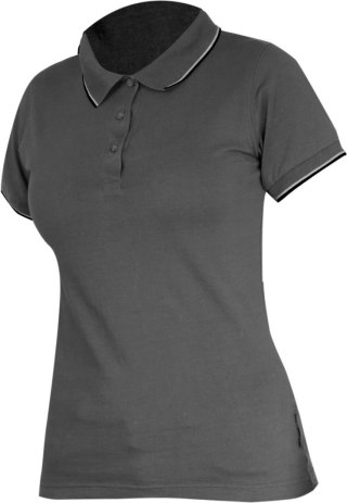 Koszulka polo damska 190g/m2, szara, "l", ce, lahti Lahti Pro