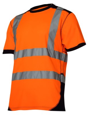 Koszulka t-shirt ostrzegawcza, pom.-czarna, "2xl", ce, lahti Lahti Pro