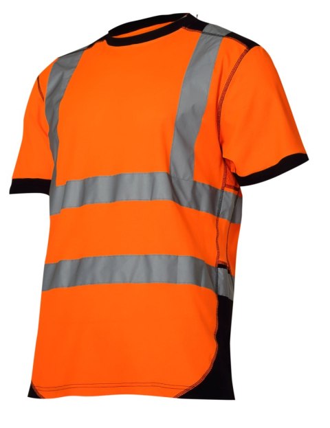 Koszulka t-shirt ostrzegawcza, pom.-czarna, "2xl", ce, lahti Lahti Pro