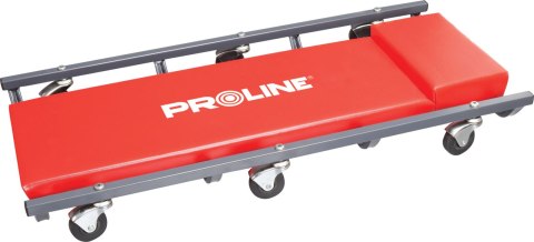 Leżanka warszt o stalowej konstrukcji,930x440x105mm proline Proline