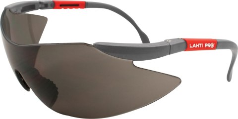Okulary ochr., szare, regul., etui+zawiesz., ce, lahti Lahti Pro