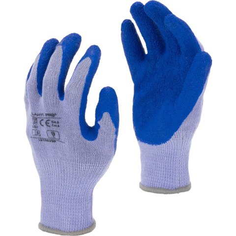 Rękawice lateks nieb-fiol. l210208p, 12 par, "8", ce, lahti Lahti Pro