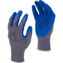 Rękawice lateks nieb-szare l210410p, 12 par, 