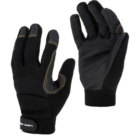 Rękawice warszt. czarne l281009p, karta, "9", ce, lahti Lahti Pro