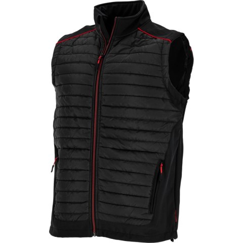 Bezrękawnik ocieplany czar.-czerw., "3xl", ce, lahti Lahti Pro