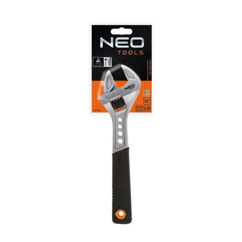 Klucz nastawny 200 mm, zakres 0-29 mm NEO TOOLS