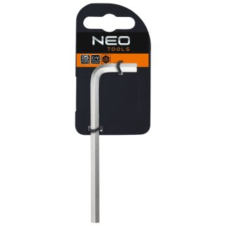 Klucz sześciokątny 17.0 mm, CrV NEO TOOLS