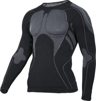 Koszulka termoaktywna czarno-szara, "2xl/3xl", ce, lahti Lahti Pro