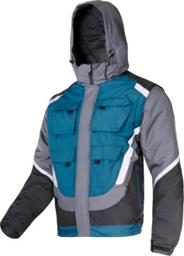 Kurtka ocieplana cza-sza-turk. z odblask., 