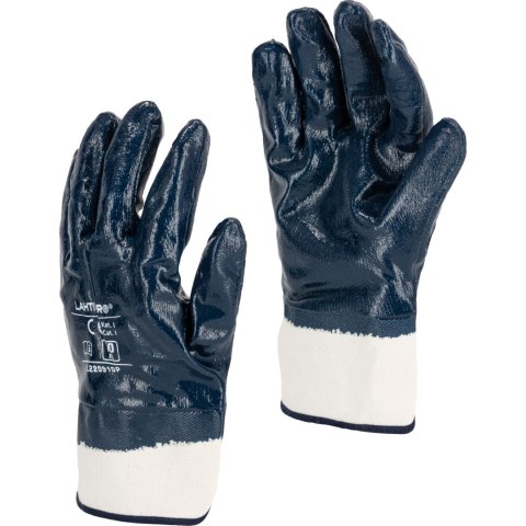 Rękawice nitr. granatowe l220910p, 12 par, "10", ce, lahti Lahti Pro