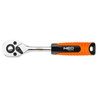 Grzechotka prosta 1/4", 150 mm, 45T NEO TOOLS