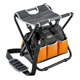 Stołek z torbą monterską NEO TOOLS