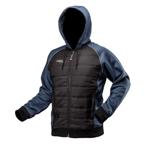Bluza dziana, ocieplana z kapturem, rozmiar XXXL NEO TOOLS