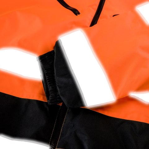 Kurtka robocza ostrzegawcza ocieplana, pomarańczowa, rozmiar XXL NEO TOOLS