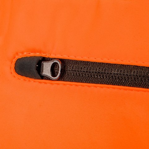 Kurtka robocza ostrzegawcza softshell z kapturem, pomarańczowa, rozmiar S NEO TOOLS