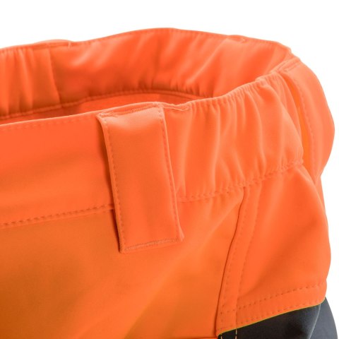 Spodnie robocze ostrzegawcze softshell, pomarańczowe, rozmiar XXXL NEO TOOLS