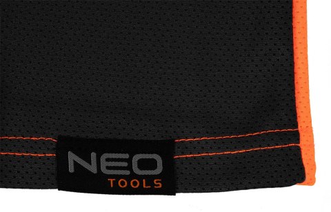 T-shirt ostrzegawczy, ciemny dół, pomarańczowy, rozmiar L NEO TOOLS