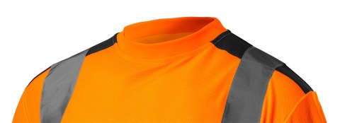 T-shirt ostrzegawczy, ciemny dół, pomarańczowy, rozmiar M NEO TOOLS