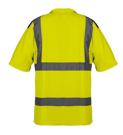 T-shirt ostrzegawczy, ciemny dół, żółty, rozmiar M NEO TOOLS