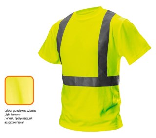T-shirt ostrzegawczy, żółty, rozmiar M NEO TOOLS