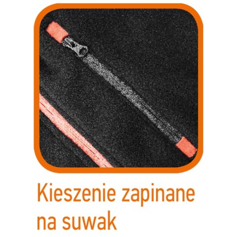 Bluza polarowa, czarna. rozmiar M/50 NEO TOOLS