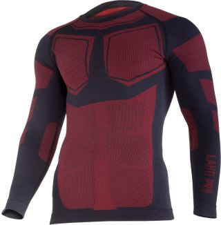 Koszulka termoaktywna czarno-czerwona, "2xl/3xl", ce, lahti Lahti Pro