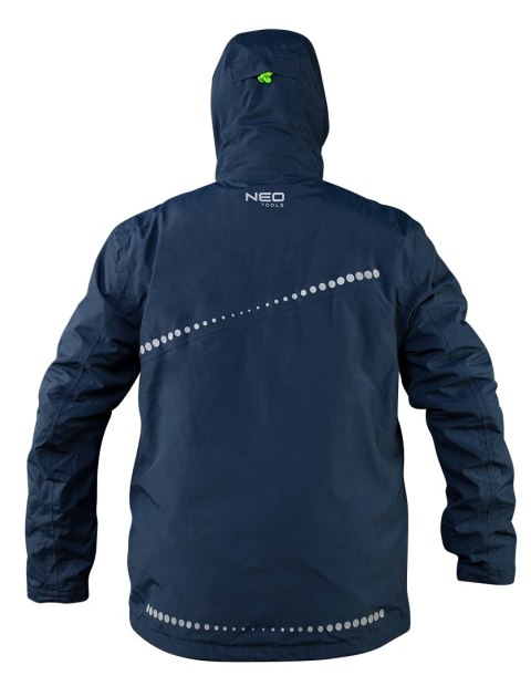 Kurtka 3 w 1, membrana 10000 PREMIUM, rozmiar XL NEO TOOLS