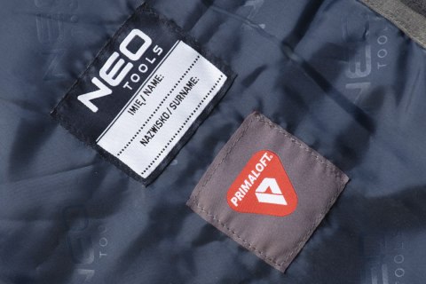 Kurtka z membraną 8000 PREMIUM, ocieplenie PrimaLoft, rozmiar XL NEO TOOLS