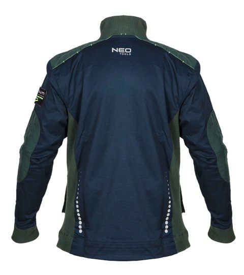 Bluza robocza PREMIUM, 62% bawełna, 35% poliester, 3% elastan, rozmiar XL NEO TOOLS