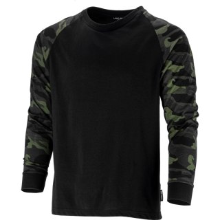 Koszulka z dł. rękaw. 190g/m2, moro-czar., "3xl", ce,lahti Lahti Pro