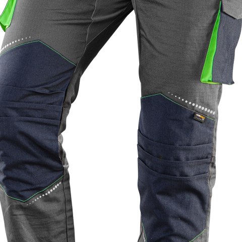 Ogrodniczki robocze PREMIUM, 100% bawełna, ripstop, rozmiar XXL NEO TOOLS