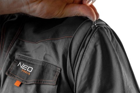 Bluza robocza 2 w 1 COTTON Slim, 100% cotton, rozmiar XXXL NEO TOOLS
