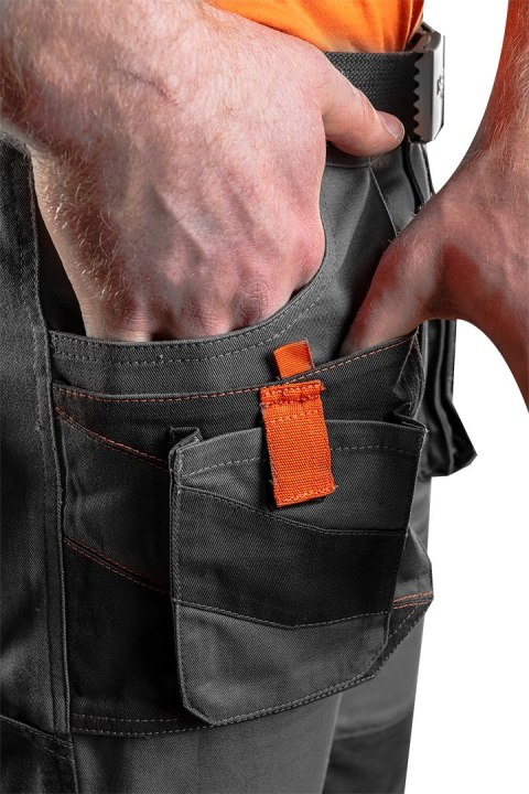 Krótkie spodenki COTTON Slim, 100% cotton, rozmiar S NEO TOOLS