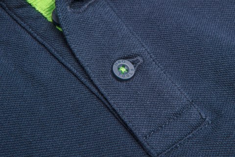 Koszulka polo Motosynteza, 100% bawełna pique, rozmiar XL NEO TOOLS