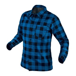 Koszula flanelowa, granatowa, rozmiar M NEO TOOLS