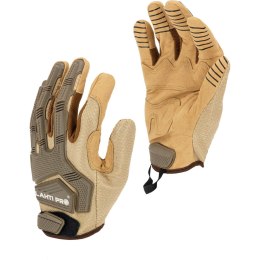 Rękawice warszt. tpr brąz l281508p, karta, 