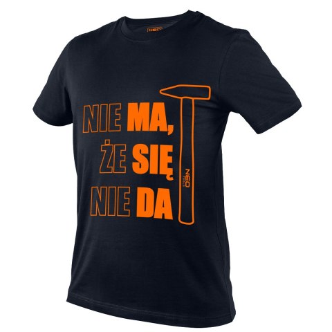 T-shirt z nadrukiem, MA SIĘ DA, rozmiar XL NEO TOOLS