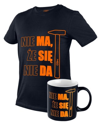T-shirt z nadrukiem, MA SIĘ DA, rozmiar XL NEO TOOLS