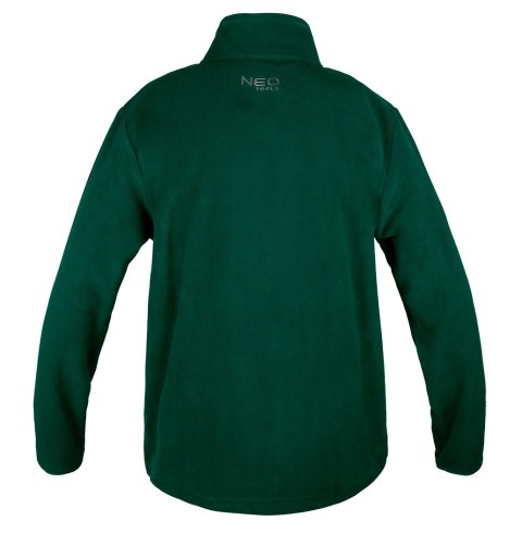 Bluza polarowa, zielona, rozmiar XL NEO TOOLS