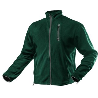 Bluza polarowa, zielona, rozmiar XXXL NEO TOOLS