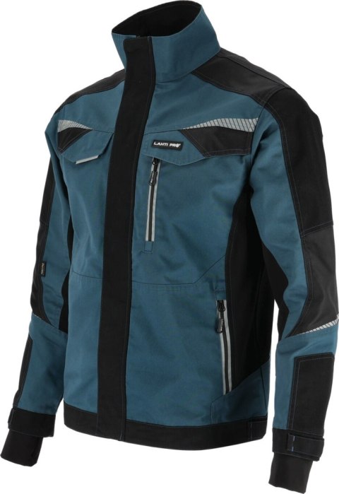 Bluza turkus.-czar. ze wstawk. ze stretchu, "xl", ce, lahti Lahti Pro
