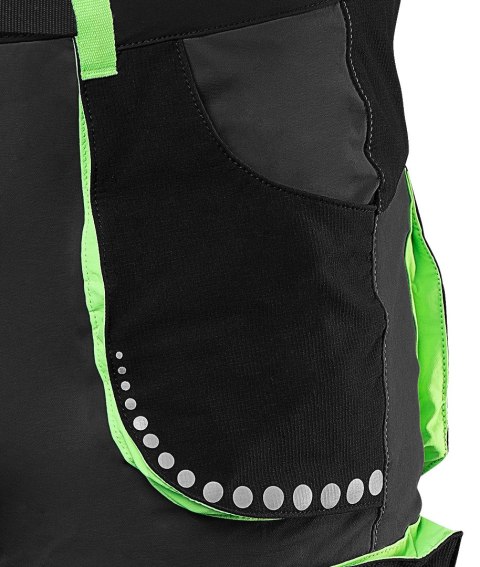 Spodnie robocze PREMIUM,4 way stretch, czarne, rozmiar XXXL NEO TOOLS