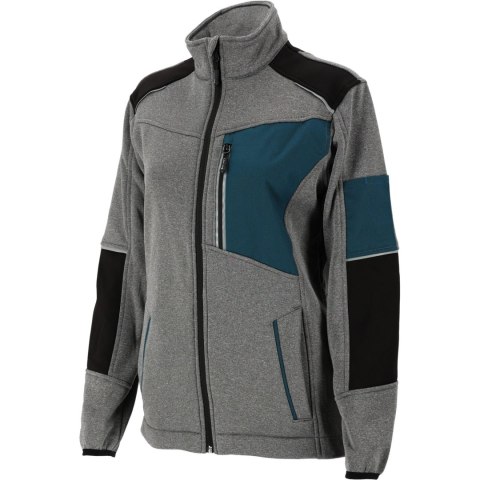 Bluza damska szar.-czar.- turkus., "2xl", ce, lahti Lahti Pro