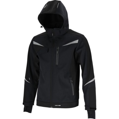 Kurtka softshell z kapt. czarna, "l", ce, lahti Lahti Pro