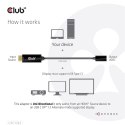 CLUB 3D CAC-1333 adapter kablowy 0,22 m HDMI Typu A (Standard) USB Type-C Czarny Club 3D