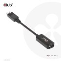 CLUB3D CAC-1088 adapter kablowy 0,21 m DisplayPort HDMI Czarny Club 3D