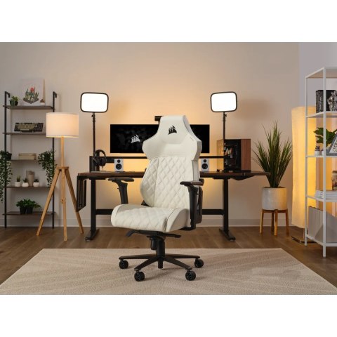 Corsair TC500 LUXE Fotel dla gracza Tapicerowane siedzisko Beżowy Corsair