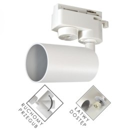 Oprawa sufitowa Lamia biała szynoprzewód 1-fazowa