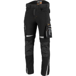 Spodnie stretch czarne, 